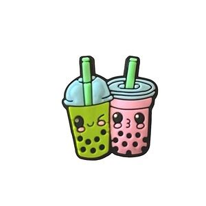 3/$10💥 Bubble Tea Croc Charm